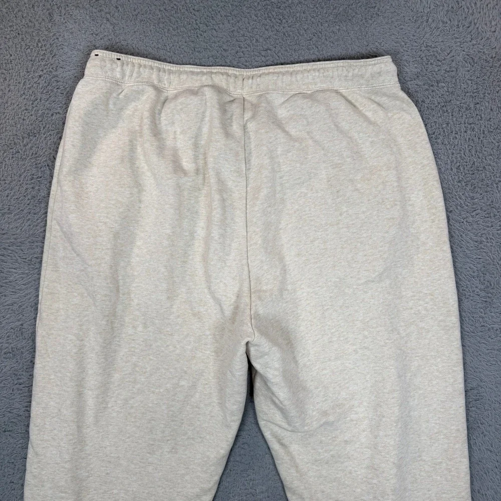 Nike Sportswear Essential Joggers Oatmeal Heather Women 1X Sweatpants Logo